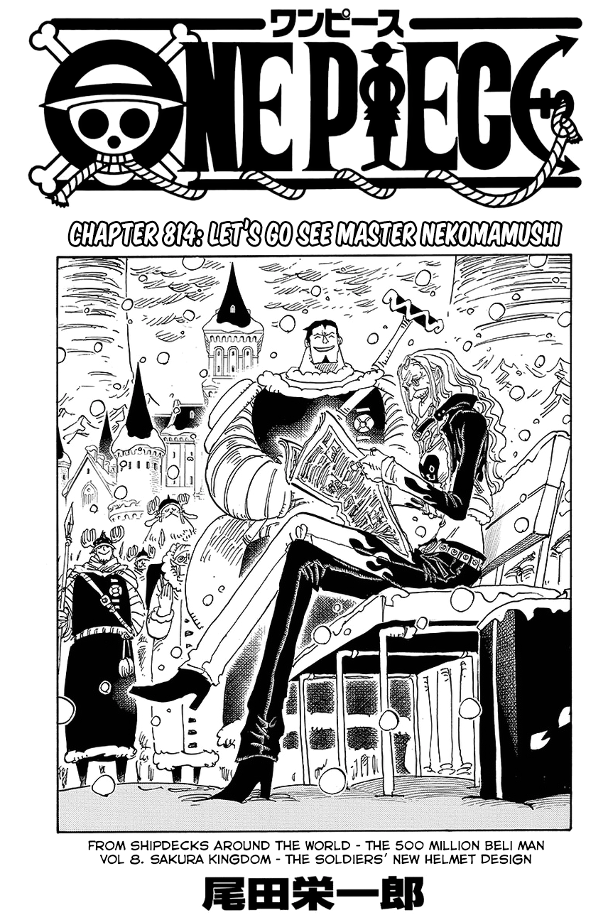 One Piece, Chapter 814 image 02
